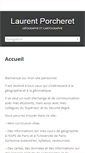 Mobile Screenshot of laurent-porcheret.fr